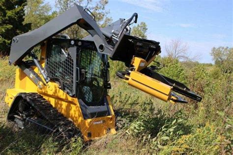 tree cut skid steer quick attachment|skid loader tree shear attachment.